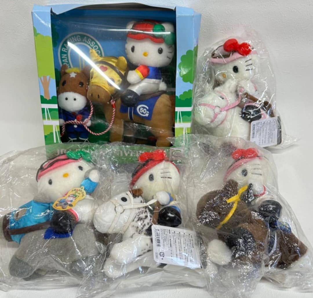 JRA限定キティちゃん ぬいぐるみ